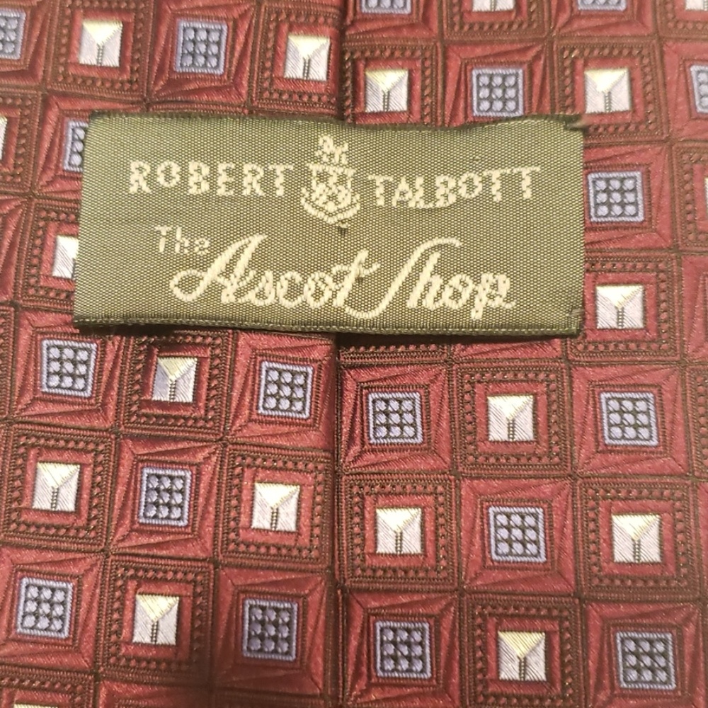 2/$30 Robert Talbott Silk Tie - Picture 2 of 5